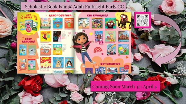 Book Fair March 31-April 4